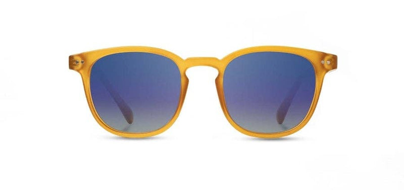 Topo Sunglasses | Matte Orange / Walnut / HD Plus Polarized Blue Flash | CAMP Eyewear