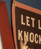Let Love Knock You On Your Ass Camp Flag | Jason Isbell x Oxford Pennant