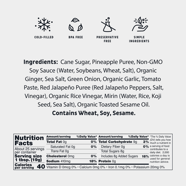 Sweet Pineapple Japanese Barbecue Sauce | Bachan’s