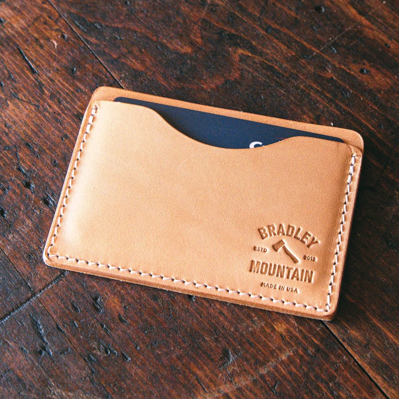 Card Wallet | Natural | Bradley Mountain