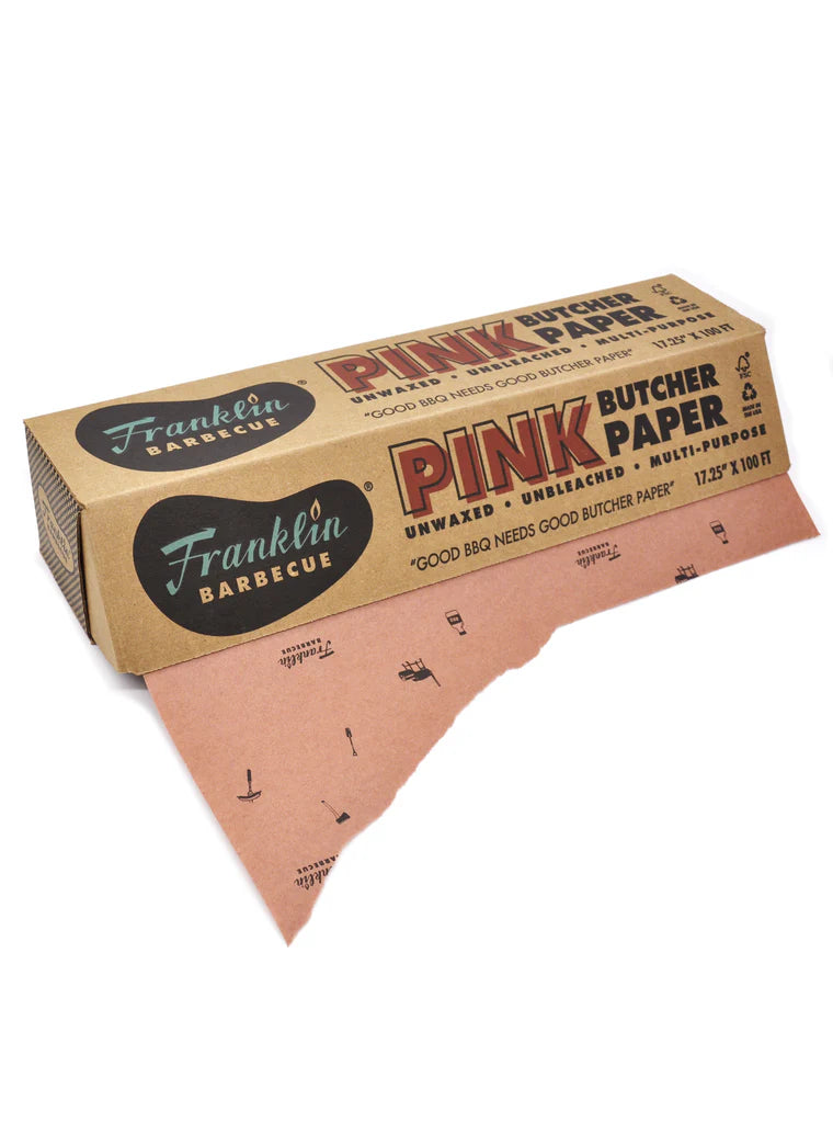 Pink Butcher Paper | Franklin Barbecue