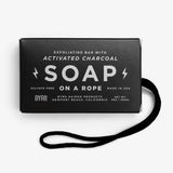Activated Charcoal Soap on a Rope | BYRD