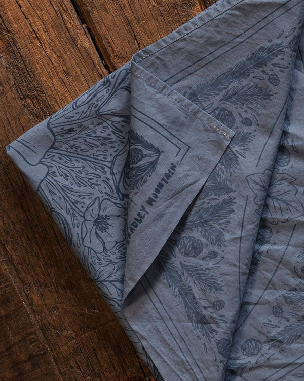 Land Bandana | Denim | Bradley Mountain