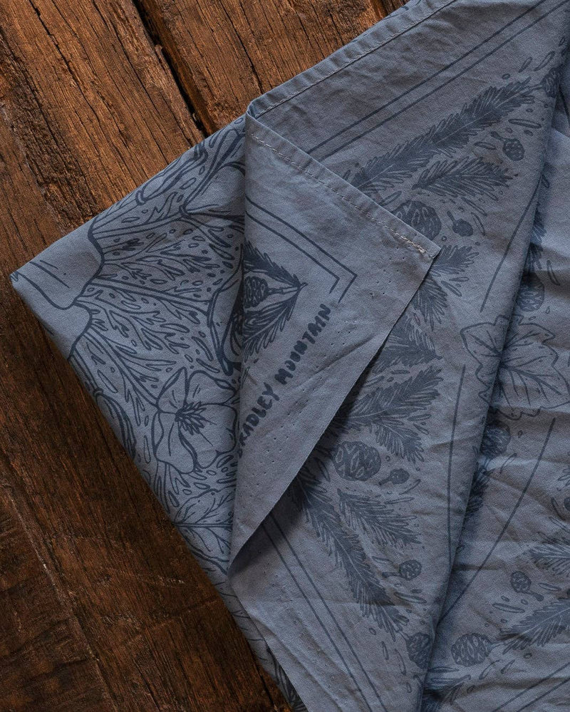 Land Bandana | Denim | Bradley Mountain