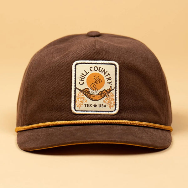 Chill Country Hat | Chocolate | Texas Hill Country Provisions