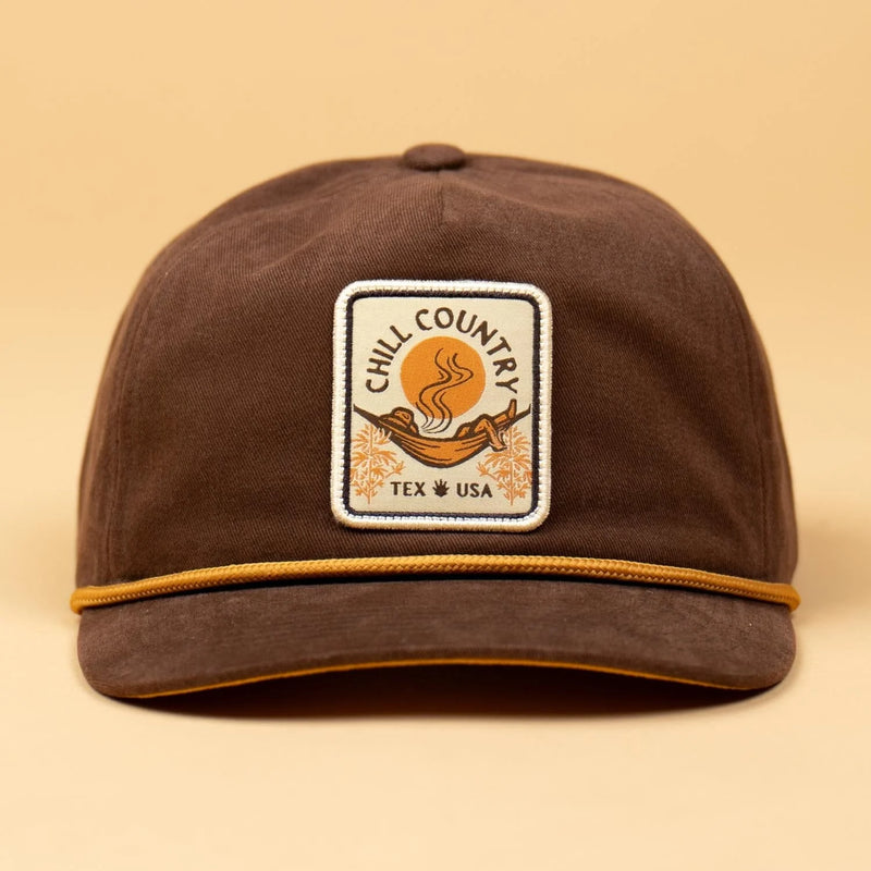 Chill Country Hat | Chocolate | Texas Hill Country Provisions