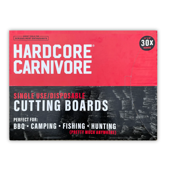 Disposable Cutting Board | Hardcore Carnivore