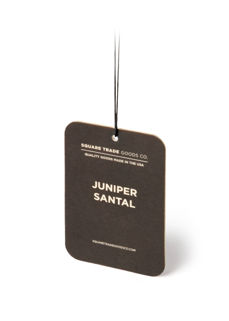 Juniper Santal Fragrance Card | Square Trade Goods Co