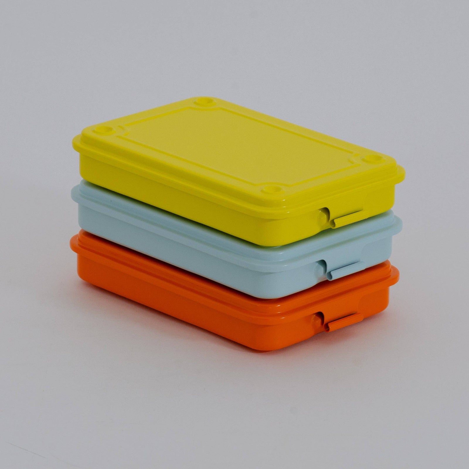Steel Stackable Storage Box T-152| Orange | Toyo Steel Co