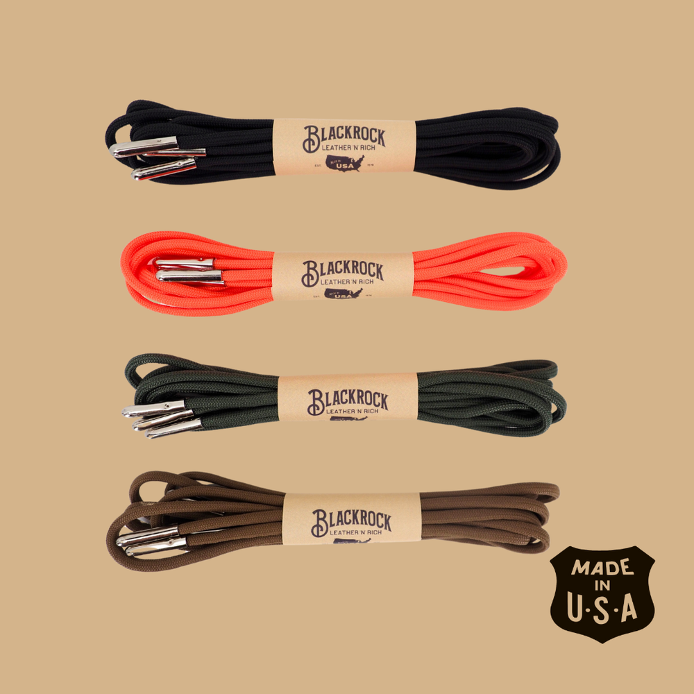 Paracord Boot Lace Bundle | 4 Pairs | Blackrock Leather – Manready