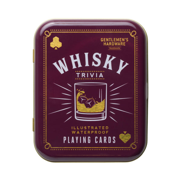 Whisky Trivia Playing Cards | Gentlemen's Hardware
