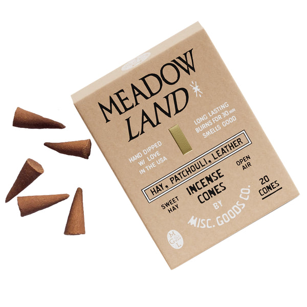 Meadowland Incense Cones | Misc. Goods Co.