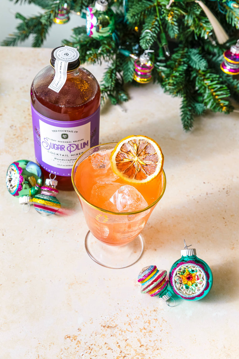 Holiday Seasonal: Sugar Plum Cocktail Mixer | Yes Cocktail Co.