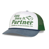 Easy Does It Hat | White + Green | Sendero Provisions Co.