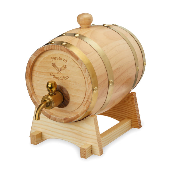Whiskey Barrel Drink Dispenser | Foster & Rye