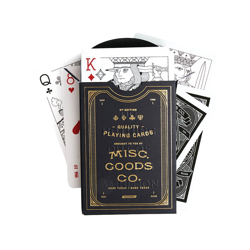 Single Leather Card Deck Case | Misc. Goods Co.