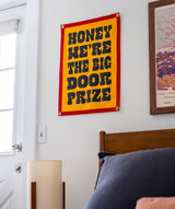 We're The Big Door Prize Camp Flag | John Prine x Oxford Pennant