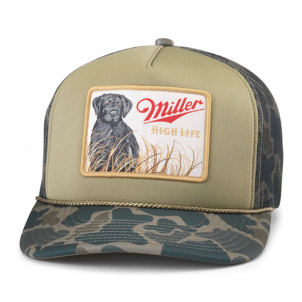 Miller High Life Mallard Foam | Olive | American Needle