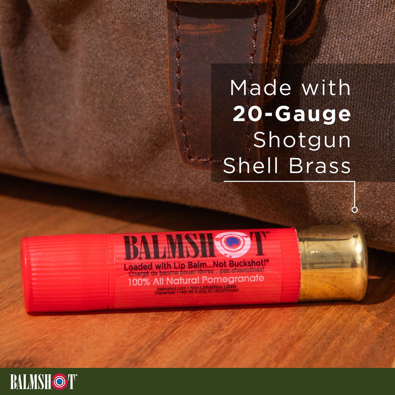 Pomegranate Beeswax Lip Balm | BALMSHOT