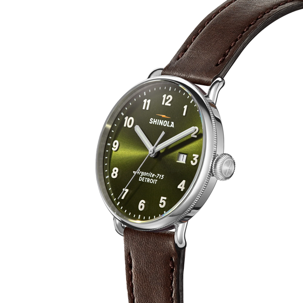 The Canfield 43mm | Dark Olive | Shinola Detroit