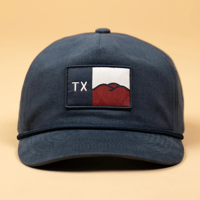 Hill Country Flag Hat | Weathered Navy | Texas Hill Country Provisions