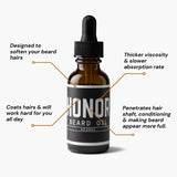 HW Beard Oil | Vessel | Honor Initiative