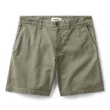The Foundation Short | Organic Smoked Olive | Taylor Stitch