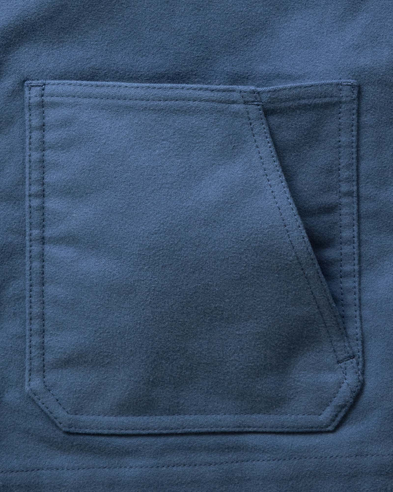 The Ojai Jacket | French Blue Moleskin | Taylor Stitch – Manready