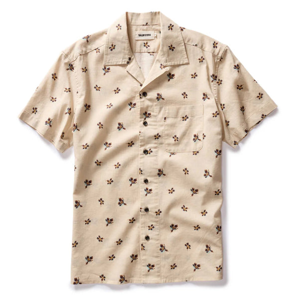 The Short Sleeve Hawthorne | Almond Floral | Taylor Stitch