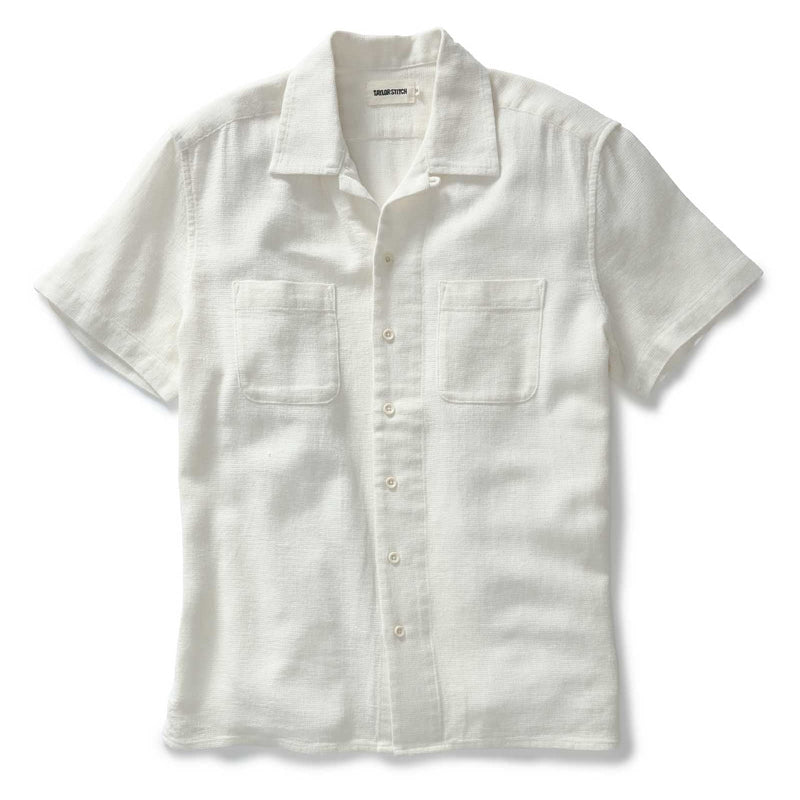 The Conrad Shirt | Vintage White Linen | Taylor Stitch