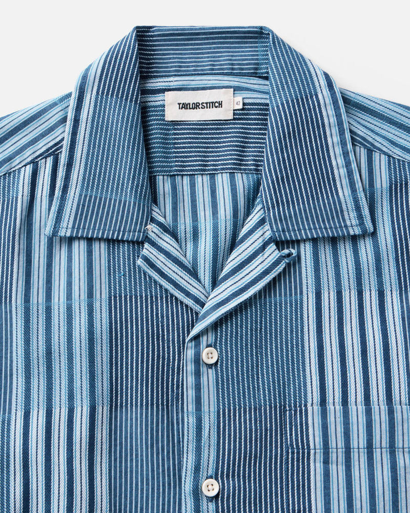 The Hawthorne Shirt | Indigo Patchwork | Taylor Stitch – Manready