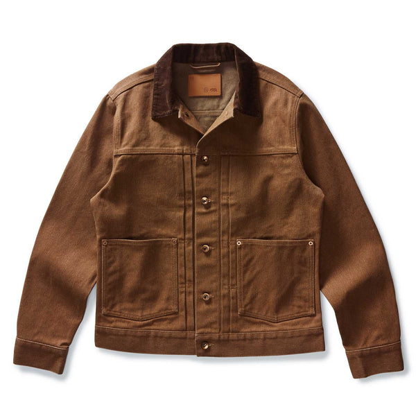 The Ryder Jacket | Tobacco Chipped Canvas | Taylor Stitch