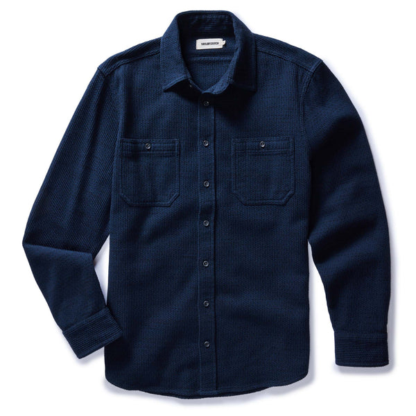 The Utility Shirt | Navy Sashiko | Taylor Stitch