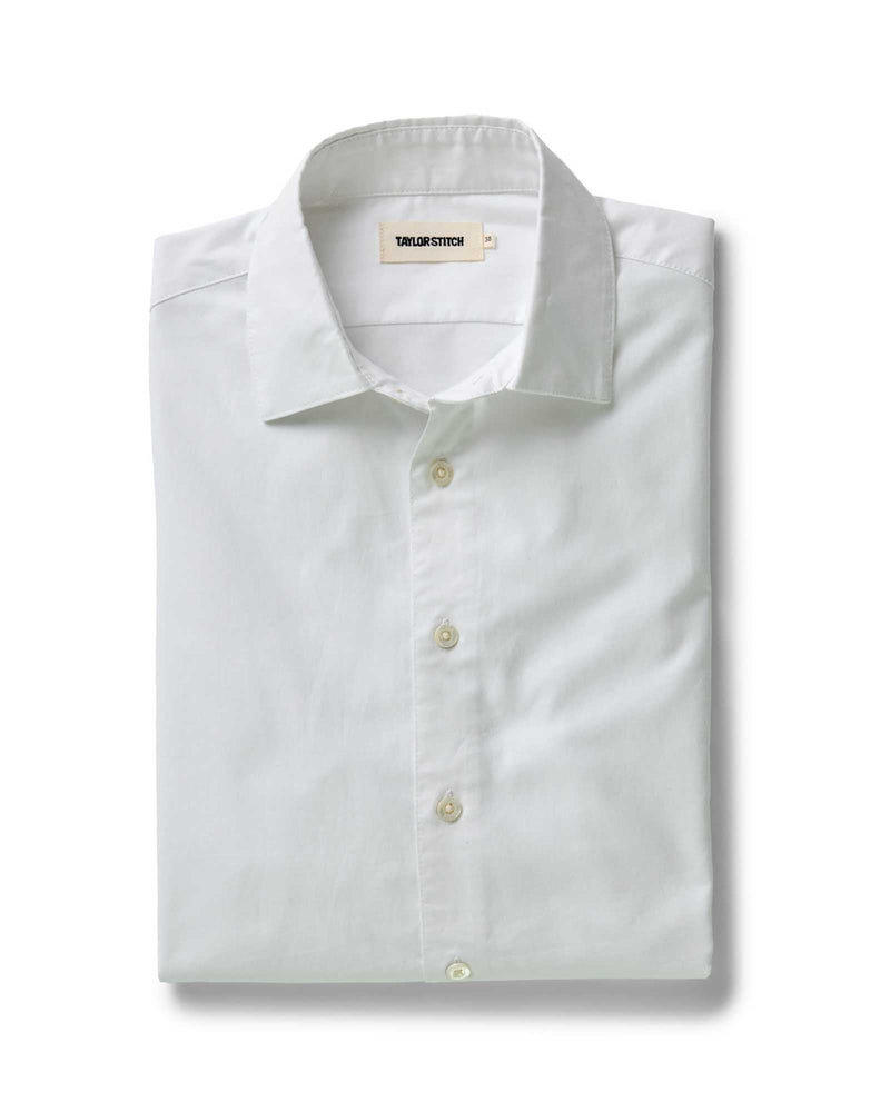 The Hyde | White Pinpoint Oxford | Taylor Stitch