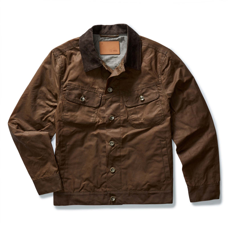 The Long Haul Jacket | Dark Khaki Waxed Jacket | Taylor Stitch