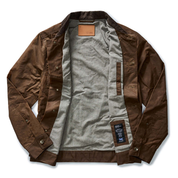 The Long Haul Jacket | Dark Khaki Waxed Jacket | Taylor Stitch