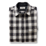 The Moto Utility Shirt | White Smoke Plaid | Taylor Stitch
