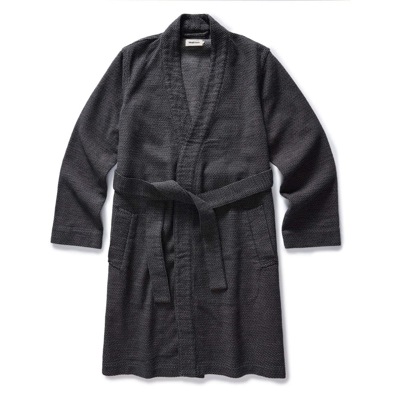 The Après Robe | Charcoal Sashiko | Taylor Stitch