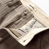 The Morse Pant | Smoked Olive Herringbone | Taylor Stitch