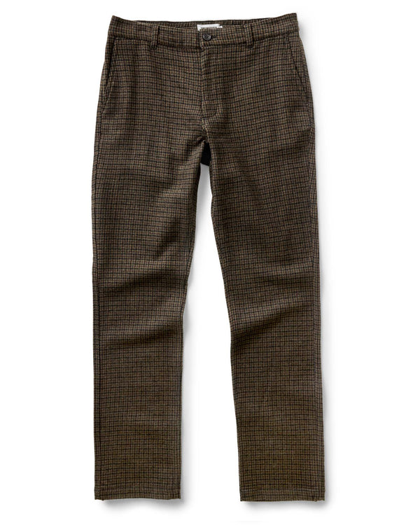 The Carmel Pant | Timber Guncheck Italian Wool | Taylor Stitch