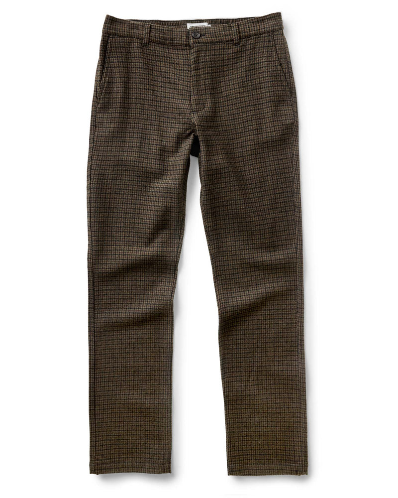 The Carmel Pant | Timber Guncheck Italian Wool | Taylor Stitch