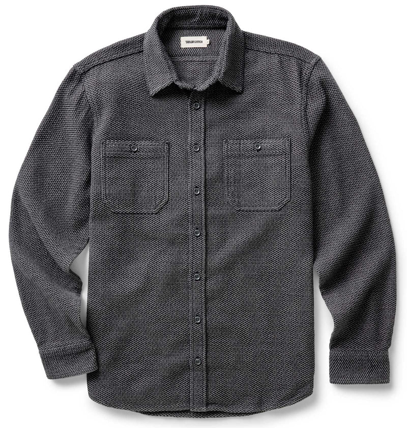 The Utility Shirt | Charcoal Sashiko | Taylor Stitch – Manready