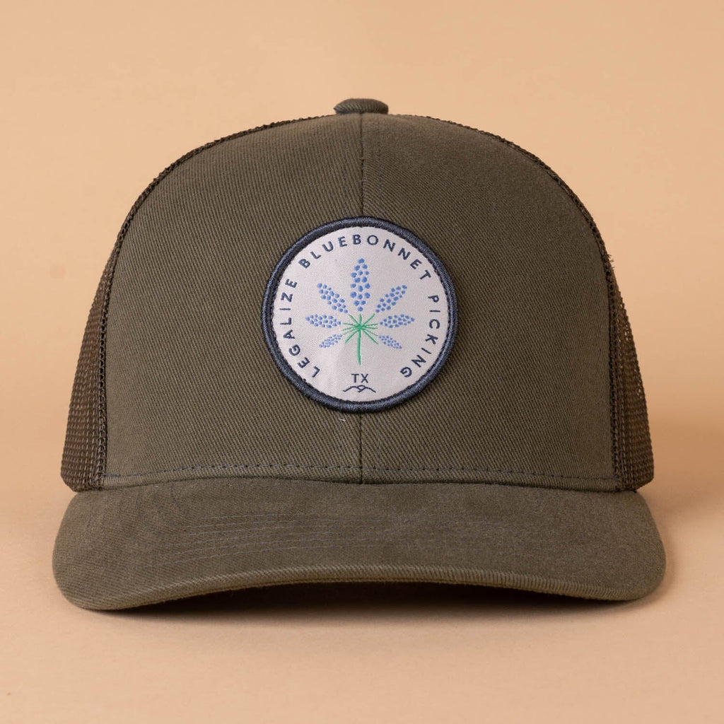 Legalize Bluebonnet Trucker | Fern | Texas Hill Country  display picture 2
