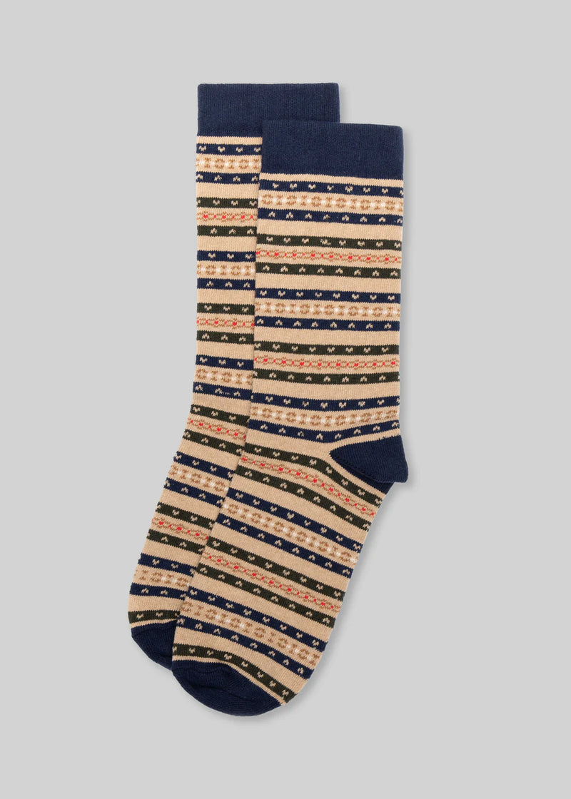 Socks | Terrain Stripe | American Trench