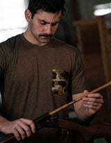 Original Camo Pocket Tee | Sepia | Ball and Buck