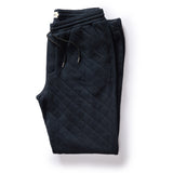 The Quilted Jersey Pant | Midnight Heather | Taylor Stitch