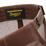 Branded Snapback | Brown | Seager Co.