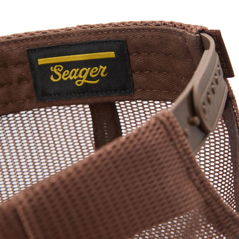 Branded Snapback | Brown | Seager Co.