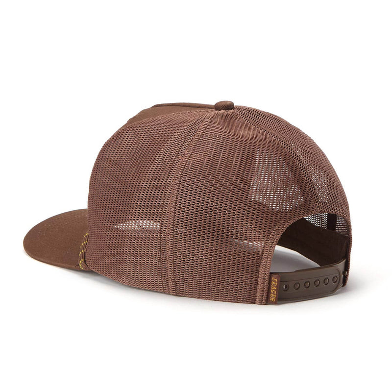 Branded Snapback | Brown | Seager Co.