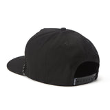 Los Rios Canvas Snapback | Black | Seager Co.